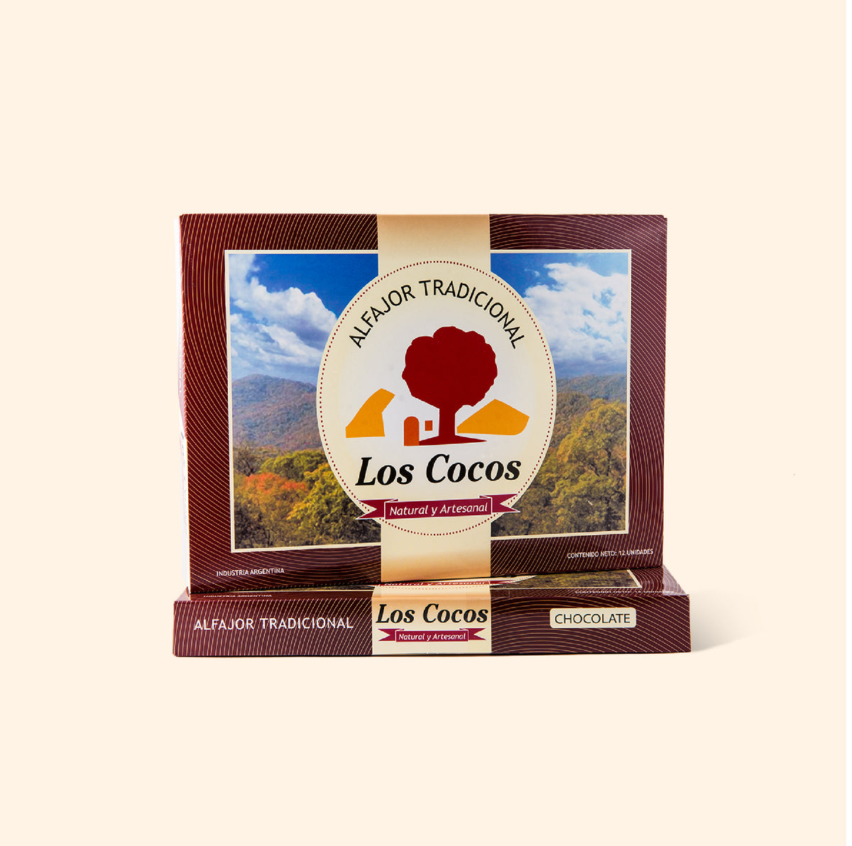 Alfajores Los Cocos x12 Chocolate